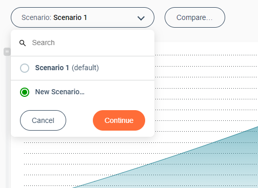 Create an additional
             scenario