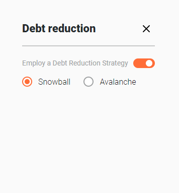 Debt reduction